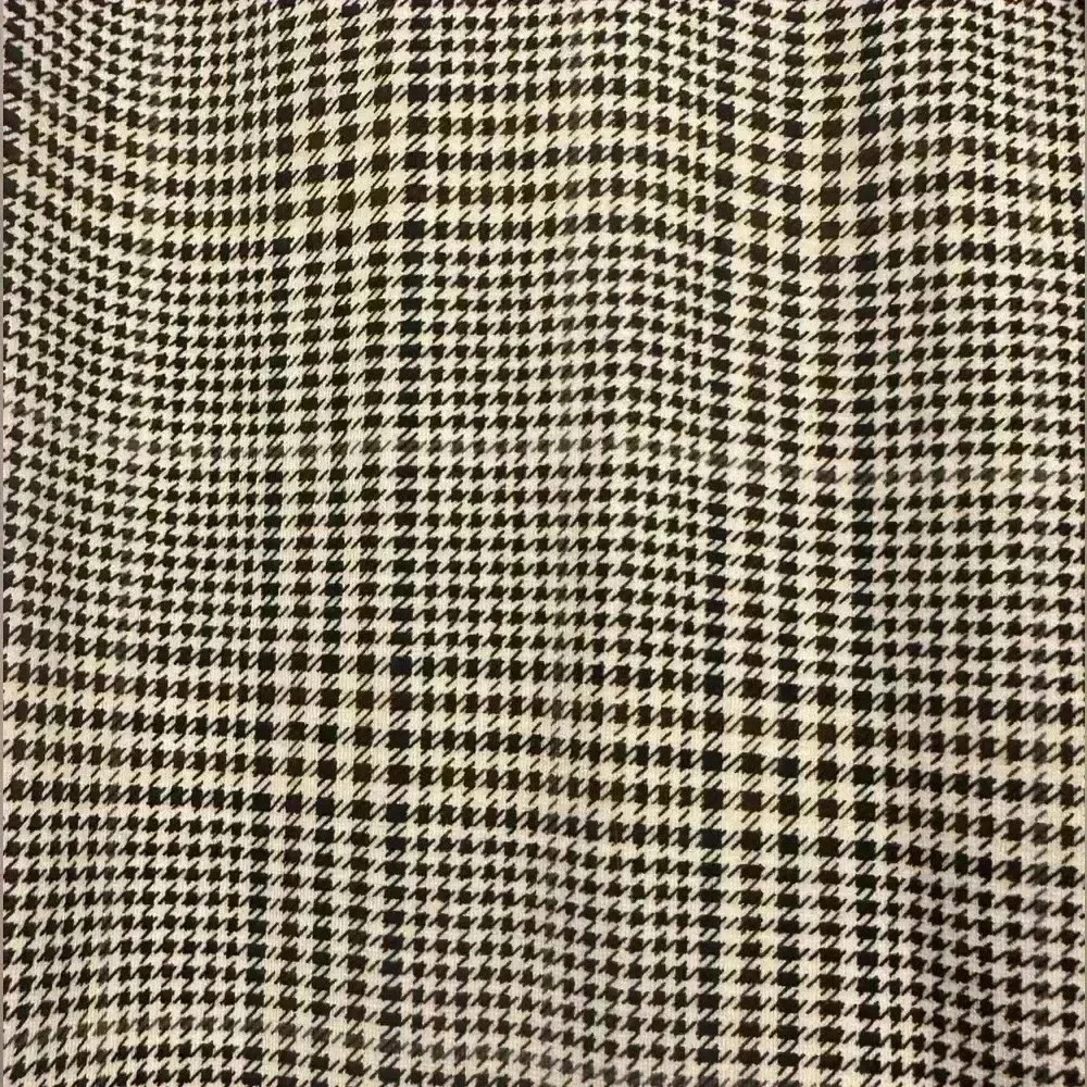 Jules & Leopold Stretch Plaid Pants/Leggings, Size Medium, Brown/Tan/Cream - Picture 3 of 11